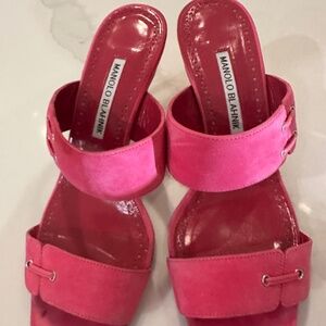 Manolo Blanik heels Magenda size 38